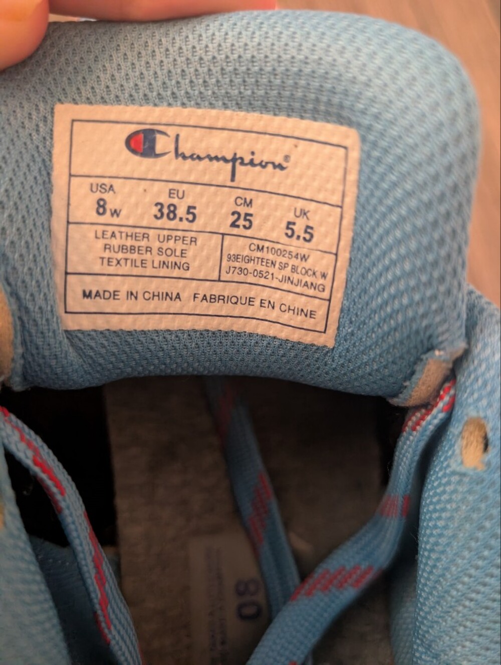 Champion Women's Pastel Colorblock Sneakers Size 8 - Picture 3 of 6